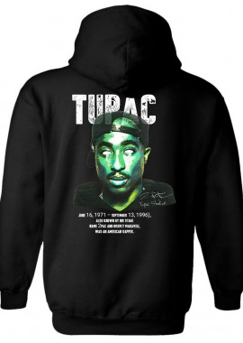 Pop Culture - Hoodie Tupachead Pop Culture Black