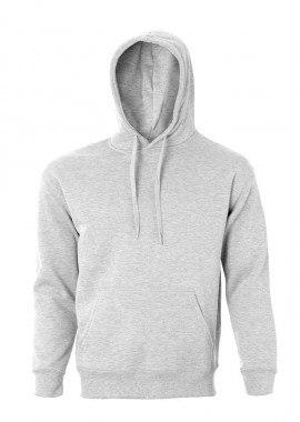 About Basics - Φούτερ με Κουκούλα 00145Β About Basics Shadow Grey Melange