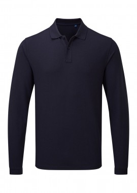 PREMIER - Μπλούζα Polo Μακρυμάνικη PR997 Premier Unisex Essential Navy