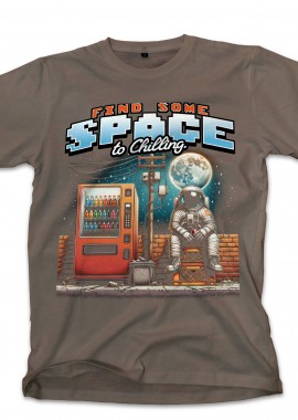 Pop Culture - T-Shirt Astronaut Graphic 2 Pop Culture Military Green