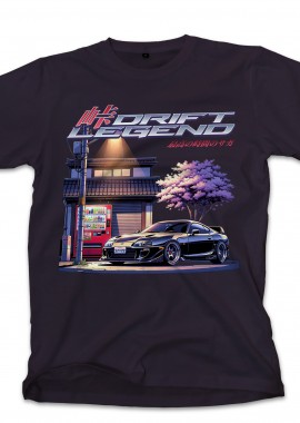 Pop Culture - T-Shirt Drift Legend Pop Culture Black