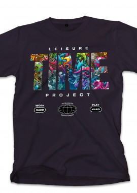 Pop Culture - T-Shirt Leisure Time Project Pop Culture Black