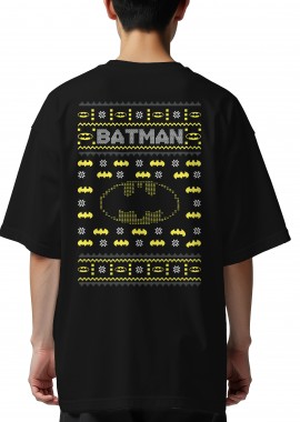 Pop Culture - Oversized T-Shirt Batman Pop Culture Black