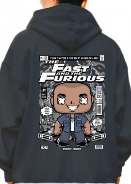 Pop Culture - Hoodie Dom Toretto Fast and Furious Pop Culture Black