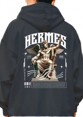 Pop Culture - Hoodie Hermes Pop Culture Black