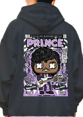 Pop Culture - Hoodie Prince Pop Culture Black