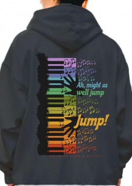 Pop Culture - Hoodie Music Jump Pop Culture Black