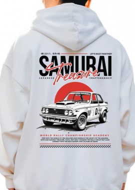 Pop Culture - Hoodie Samurai Treasure Pop Culture White