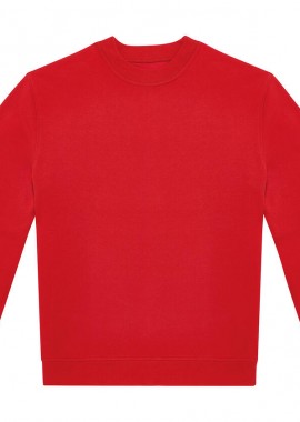B & C - Unisex Crewneck Φούτερ ID.222 B & C Red