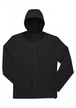 B & C - Softshell Μπουφάν με Κουκούλα Reset 3Lr 46042101 B & C Black
