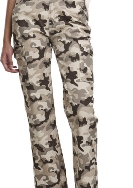 DEF - Παντελόνι Jeans Straight Fit DFLJS197-00785 DEF Beige Camo