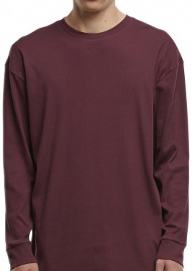 Urban Classics - Μακρυμάνικη Μπλούζα Organic Boxy Rib TB6418 Urban Classics Cherry