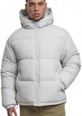 Urban Classics - Μπουφάν Puffer με Κουκούλα TB7257-02946 Urban Classics Lightasphalt