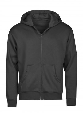 Tee Jays - Φούτερ με Κουκούλα και Φερμουάρ 5154 Tee Jays Unlabeled Black