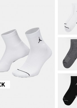 Jordan - Jordan U J Ed Cush Poly Ankle 3Pr 144 (9000177357_75929)