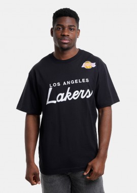 Mitchell & Ness - Mitchell & Ness NBA Head Coach Los Angeles Lakers Ανδρικό T-Shirt (9000275112_1469)