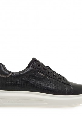 Renato Garini - Ανδρικά Sneakers Renato Garini Marcello-2215B S5700512307V Μαύρο Στάμπα