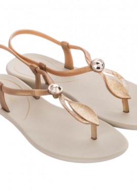 Grendha - Grendha | Leafy Sandal | 780-21154 | White/Gold | (16358-52238)
